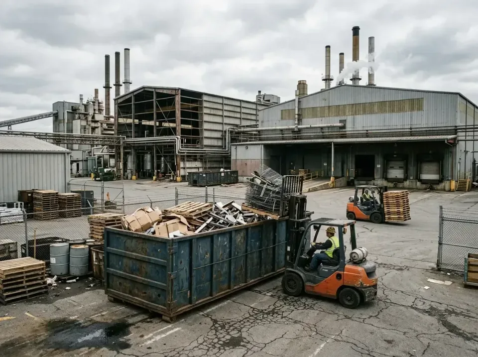 industrial-factory-scrap-conta-003 — frequently asked questions, Cheap Roll-off Dumpster Rentals in Troutdale, OR